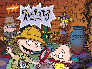 Rugrats - Scavenger Hunt (USA) Title Screen
